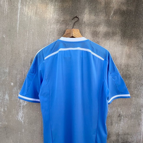 Adidas T-shirt oversized used, size L, blue