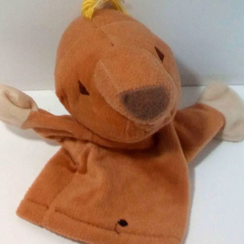 Plush Bear Puppet Glove Simba used