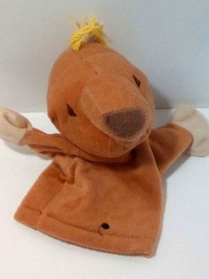 Plush Bear Puppet Glove Simba used