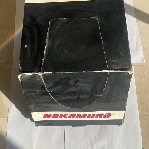 Nakamura Helmet YJ-5M with Tiger Copenhagen Bicycle Bell, brand new