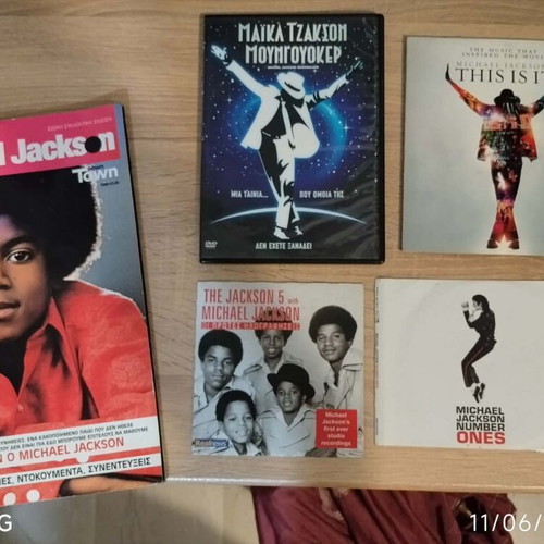 Michael Jackson Collectible Album, DVD and CDs New, Pop