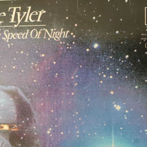 Bonnie Tyler Faster Than The Speed Of Night LP used, rock
