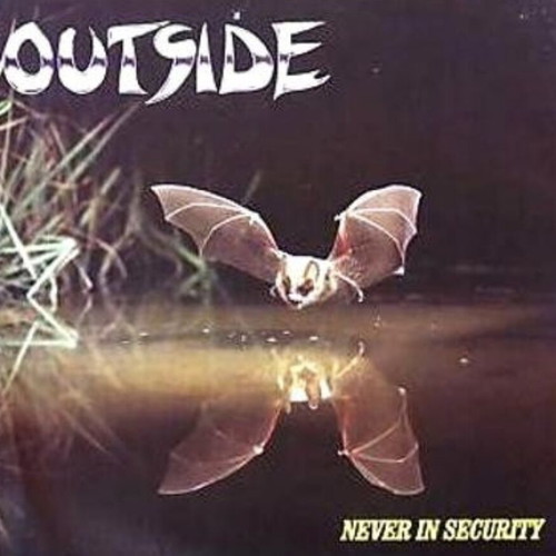 Never In Security Outside vinyl LP like new, German heavy metal