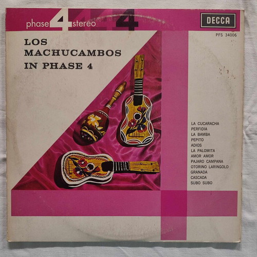Los Machucambos In Phase 4 vinyl record used, Latin