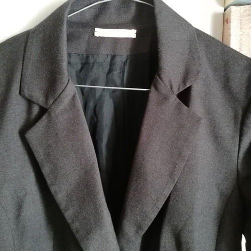 BSB mid-length gray jacket size 46
