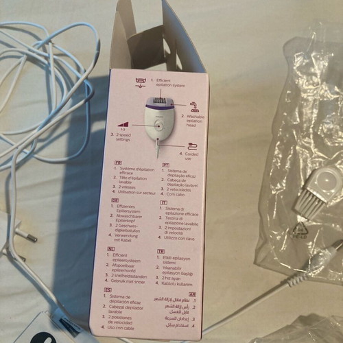 Epilator Philips BRE225 hair removal device like new