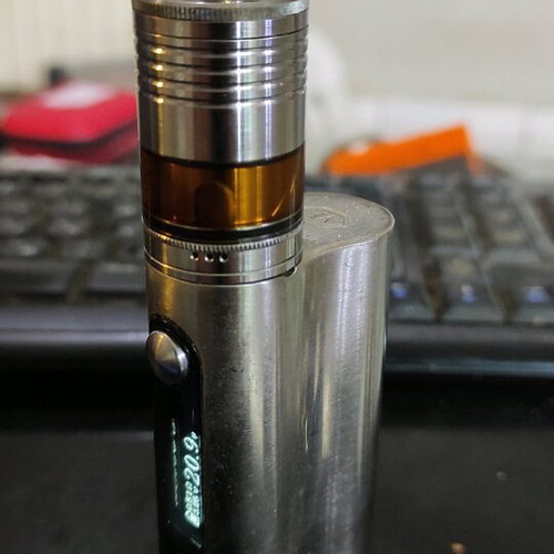 Vapoflask by Nobacco stainless steel vape mod used