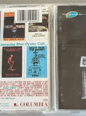 Blue Öyster Cult Workshop Of The Telescopes 2xCD near mint, rock