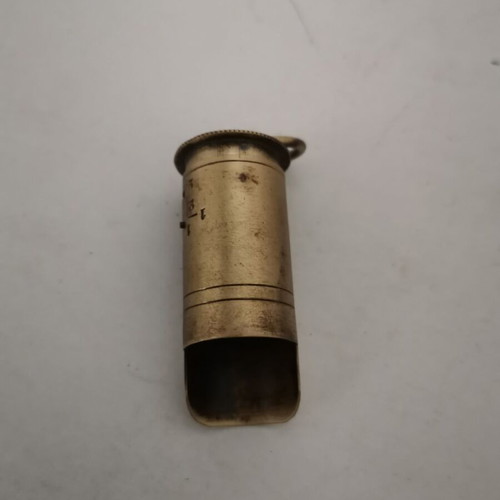 Brass Powder Measure Like New, 1920s Era
