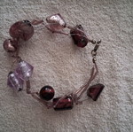 Bracelet purple, lightly used
