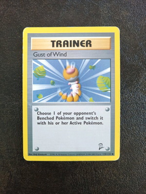 Pokémon card trainer Gust of Wind 120/130 like new