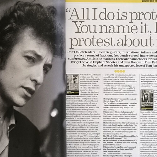 Uncut The Ultimate Music Guide Bob Dylan magazine like new