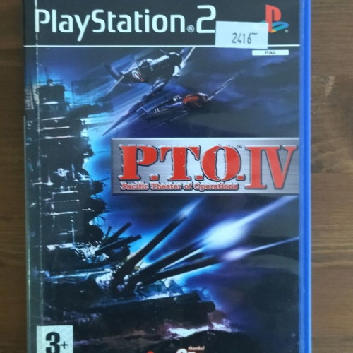 P.T.O. IV: Pacific Theater of Operations PlayStation 2 used