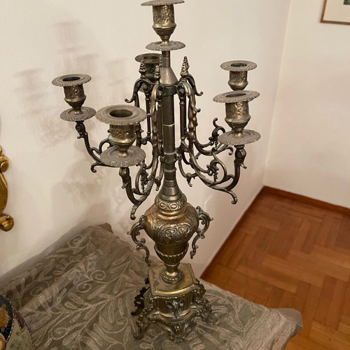 Vintage brass candlesticks like new