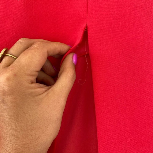 Lynne midi skirt like new, pink, waist 36