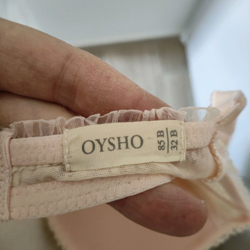 Oysho lingerie like new, pink, size M