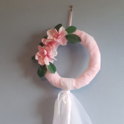 Wedding and Baptism Decoration Set new, handmade with tulle roll