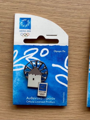 Olympic Games 2004 collectible pins new, pack of 15
