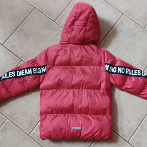 Energiers Down Jacket for Girls Age 12 Red Like New