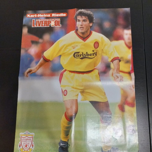 Liverpool Riedle poster new