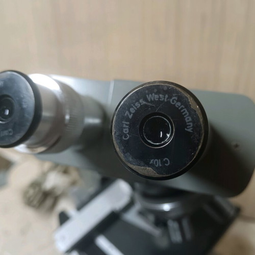 Seiwa Optical Correct binocular microscope used, vintage, made in Japan