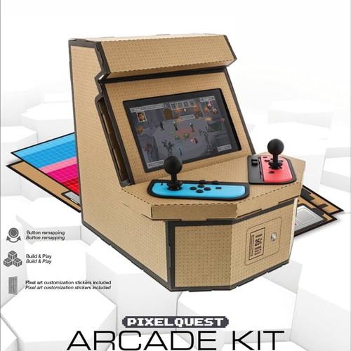 Nyko PixelQuest Arcade Kit for Nintendo Switch like new