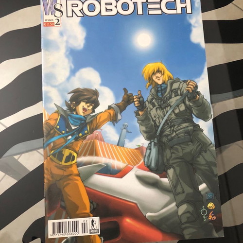 Robotech#2 comic used, Greek, colored 2005 Anubis