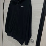 Nike men's cotton jacket like new, black, size M