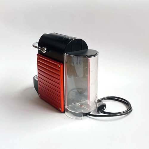 Nespresso Pixie Krups XN304 coffee machine used, red