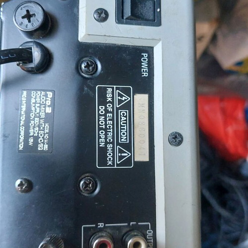 Pro2 M650 mixer used, 14 inputs, 7-band equalizer