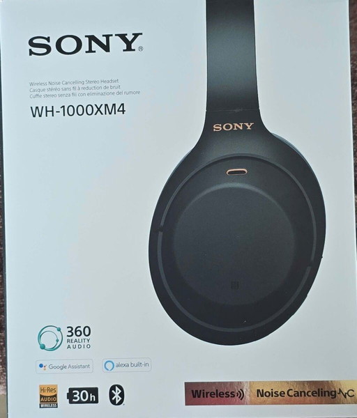  akoustika asirmata SONY WH-1000XM4