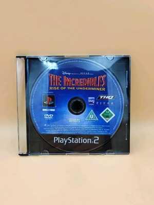 The Incredibles - Rise of the Underminer PS2 used with minor disc wear