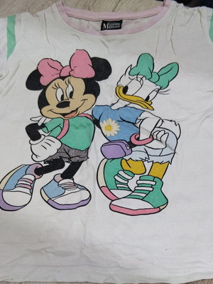 Minnie Mouse children's blouse used, size 128 cm, Disney