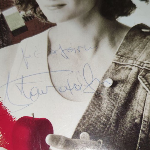 Authentic Alkistis Protopsalti Autograph promo card used