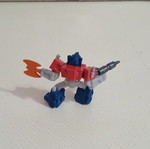 Transformers Tiny Titans Optimus Prime figure used