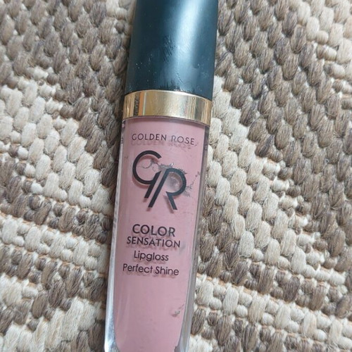 Golden Rose lipgloss used with plenty left