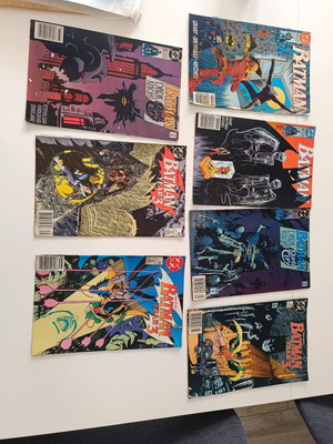 Batman DC Comics series 1990, 7 issues, like new, English