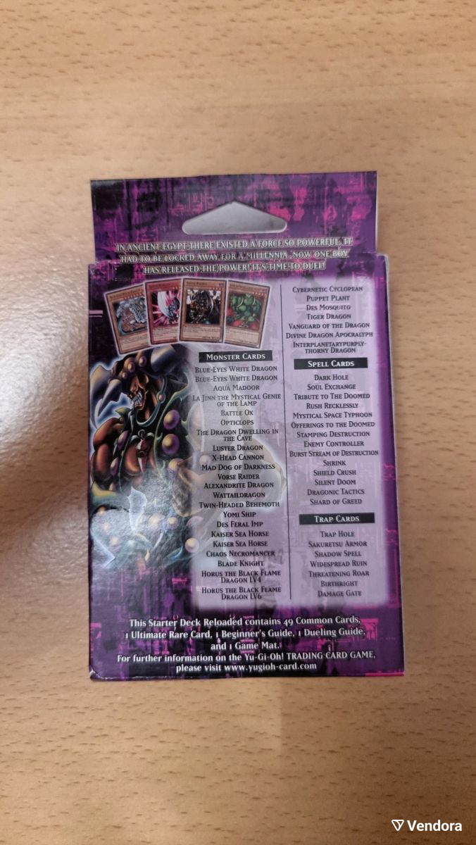 yugioh kaiba reloaded card list Amazon.com: Yu-Gi-Oh KON7KRSD Yugi & Kaiba Reloaded Starter Decks-Set of 2,  Multi : Toys & Games main image 0