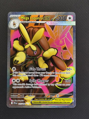 Pokemon Card Mega Lopunny Ex 115/094 new