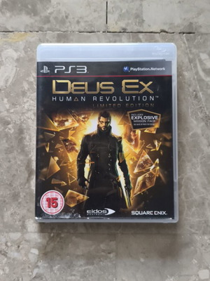 Deus Ex Human Revolution Limited Edition PS3 used