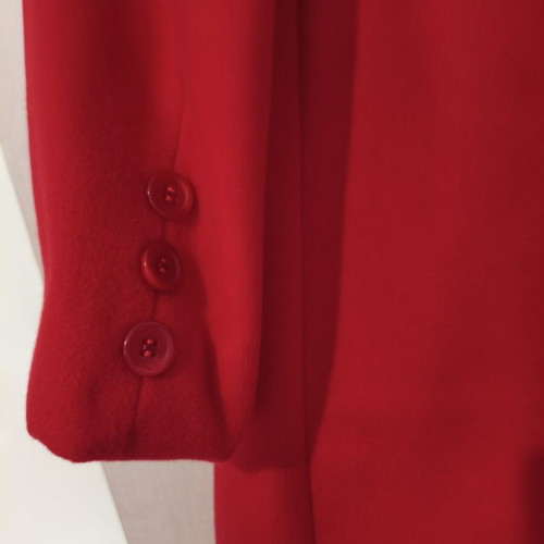 Bellino women's red wool coat like new, size L (fits M)