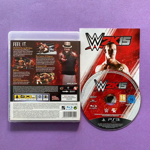 WWE 2K15 PlayStation 3 game like new