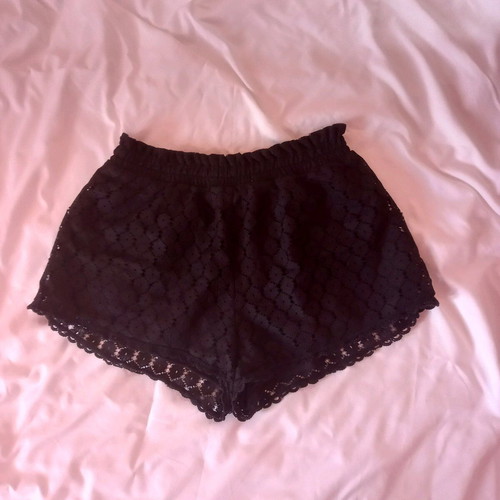 Black shorts