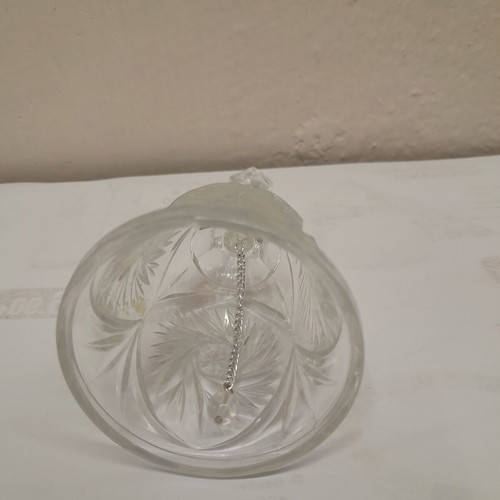 Decorative crystal bell 13cm new