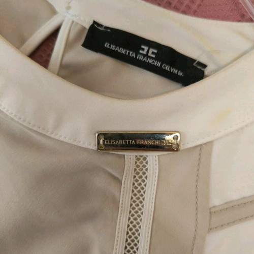 Elisabetta Franchi women's dress like new, size L, white-beige