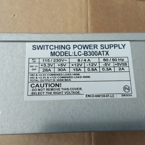 LC Technology LC-B300ATX 300W ATX power supply with 80mm fan