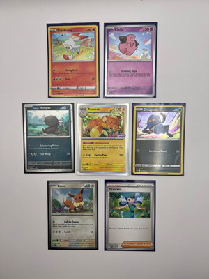 Pokémon TCG Promo Pack като нов, комплект от 7 карти