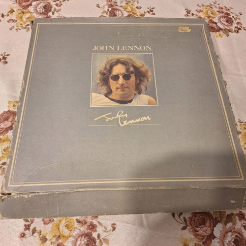 John Lennon Box Set used, 9 vinyl albums collection