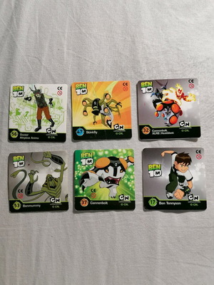 Κάρτες Ben 10 σαν καινούργιες