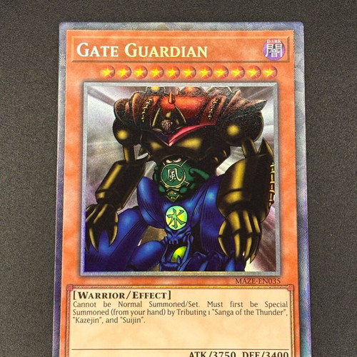 gate guardian yugioh card Gate Guardian 1st Edition - Holo Foil Secret Rare Yugioh Card Mint